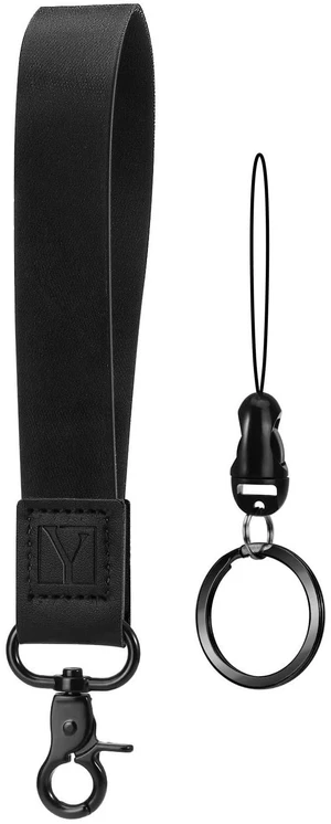YAVVOZH Wristlet Keychain, Soft Wrist Lanyard for Keys, Pure Black | Lightweight Key Chain for Women Men, Lanyard Strap for Car Key Wallet YAVVOZH Wristlet Keychain, Soft Wrist Lanyard for Keys, Pure Black | Lightweight Key Chain for Women Men, Lanyard Strap for Car Key Wallet