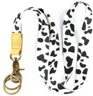 glodentai Lanyard for Keys, Cool Neck Strap Key Chain Holder, Long Lanyard for ID Badges Wallet (cow) glodentai Lanyard for Keys, Cool Neck Strap Key Chain Holder, Long Lanyard for ID Badges Wallet (cow)