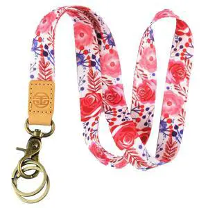glodentai Lanyard for Keys, Cool Neck Strap Key Chain Holder, Long Lanyard for ID Badges Wallet (rose) glodentai Lanyard for Keys, Cool Neck Strap Key Chain Holder, Long Lanyard for ID Badges Wallet (rose)