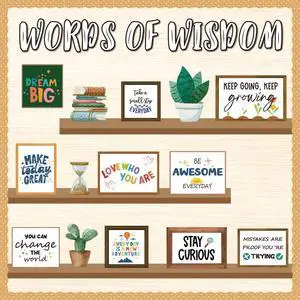 Bulletin Board Decorations for Classroom, Bookshelf Motivational Classrom Decor, Greenery Mental Health Bulletin Board Sets for Teacher Welcome Back to School Classroom Library Door Wall Decor Bulletin Board Decorations for Classroom, Bookshelf Motivational Classrom Decor, Greenery Mental Health Bulletin Board Sets for Teacher Welcome Back to School Classroom Library Door Wall Decor