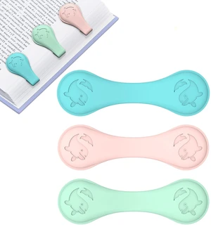 Magnetic Silicone Cute Dolphin Bookmarks for Reading Book 3 PCS | Extra Strong Magnetic, Bookmark Clip, Book Page Holders Accessories, Gift for Women, Men, Teachers, Readers, Kids Magnetic Silicone Cute Dolphin Bookmarks for Reading Book 3 PCS | Extra Strong Magnetic, Bookmark Clip, Book Page Holders Accessories, Gift for Women, Men, Teachers, Readers, Kids