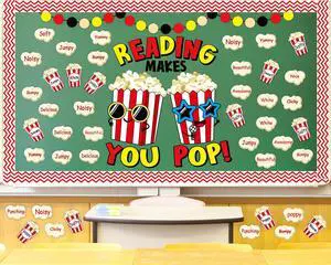 Popcorn Cutouts Reading Popcorn Classroom Bulletin Board Decorations Reading Makes You Pop Movies Themed Birthday Party Supplies for Toddler Kids Students Classroom Popcorn Cutouts Reading Popcorn Classroom Bulletin Board Decorations Reading Makes You Pop Movies Themed Birthday Party Supplies for Toddler Kids Students Classroom
