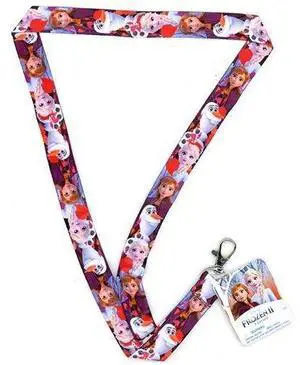 Frozen 2 Lanyard | Elsa Anna and Olaf | Party Favor | School Supply Frozen 2 Lanyard | Elsa Anna and Olaf | Party Favor | School Supply