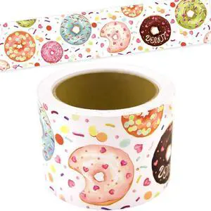 Fancy Land Donut Bulletin Board Border Classroom Decorations | 36 feet, Straight, Party Decoration, Roll Fancy Land Donut Bulletin Board Border Classroom Decorations | 36 feet, Straight, Party Decoration, Roll
