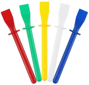 5Pcs Colored Plastic Smear Spreaders, Mini Glue Sticks, Easy Clean Glue Scrapers for Handmade DIY Art, Leather Craft, and Woodworking Projects 5Pcs Colored Plastic Smear Spreaders, Mini Glue Sticks, Easy Clean Glue Scrapers for Handmade DIY Art, Leather Craft, and Woodworking Projects