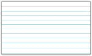 Index Cards, 3" x 5", White, 100/PK (48807) Index Cards, 3" x 5", White, 100/PK (48807)