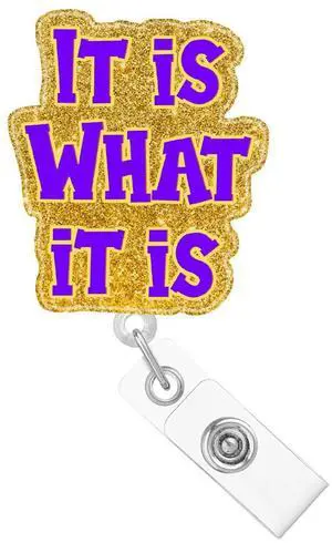 Abamilaka Funny Nurse Badge Reel Holder Retractable It is What It is Nursing RN CNA Medical Badge Holder with Alligator Clip Accessories Acrylic Name Badge Clip Doctor Social Worker Office Abamilaka Funny Nurse Badge Reel Holder Retractable It is What It is Nursing RN CNA Medical Badge Holder with Alligator Clip Accessories Acrylic Name Badge Clip Doctor Social Worker Office