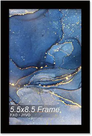 5.5x8.5 Picture Frame for Photo Poster Horizontally/Vertically | Black Light Weight and High Transparent 5.5 x 8.5 Frame for 5.5by8.5 Pciture Tabletop/Wall Mount(1 Pack|Black|5.5x8.5) 5.5x8.5 Picture Frame for Photo Poster Horizontally/Vertically | Black Light Weight and High Transparent 5.5 x 8.5 Frame for 5.5by8.5 Pciture Tabletop/Wall Mount(1 Pack|Black|5.5x8.5)