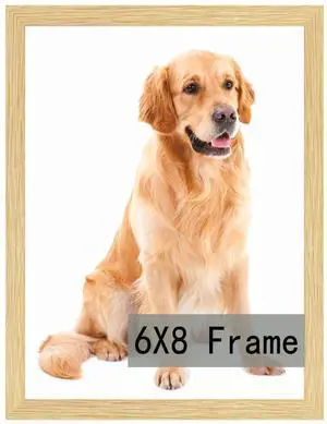 RUN HELIX 6x8 Picture Frame for Wall Hanging or Tabletop- Wall Mounting Horizontally or Vertically, 6 x 8 Wall Gallery Poster Photo Frame for 6 by 8Photos 8x6 FrameOak RUN HELIX 6x8 Picture Frame for Wall Hanging or Tabletop- Wall Mounting Horizontally or Vertically, 6 x 8 Wall Gallery Poster Photo Frame for 6 by 8Photos 8x6 FrameOak