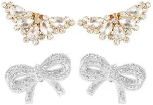 Hubaltuye 4 PCS Shoe Clips for Women Dress Shoes, With 2 Pcs Detachable Clip on Shoe Embellishments and 2 Pcs A Shoe Bow That Needs to Be Glued With Hot Glue, Wedding Party, Formal Occasion Hubaltuye 4 PCS Shoe Clips for Women Dress Shoes, With 2 Pcs Detachable Clip on Shoe Embellishments and 2 Pcs A Shoe Bow That Needs to Be Glued With Hot Glue, Wedding Party, Formal Occasion