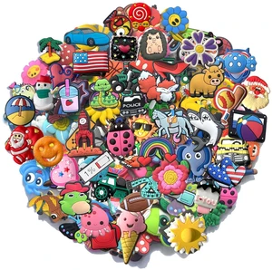 YAZO 30Pcs Random DIY Shoe Charms for Decoration Party Favors YAZO 30Pcs Random DIY Shoe Charms for Decoration Party Favors