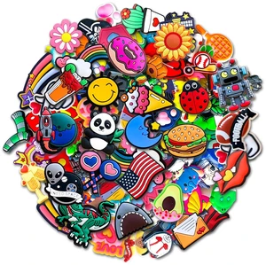 Chionwen 30,50,100Pcs Random Shoe Charms for Clog Decoration, Cute Cartoon Charms Accessories for Gift (30) Chionwen 30,50,100Pcs Random Shoe Charms for Clog Decoration, Cute Cartoon Charms Accessories for Gift (30)