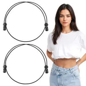 2 Pcs Shirt Tuck Band Women, Adjustable Crop Band for Tucking Shirts Belly Leaking Elastic Bands to Change The Style of Your Top Shirt Stays Belt for Women 2 Pcs Shirt Tuck Band Women, Adjustable Crop Band for Tucking Shirts Belly Leaking Elastic Bands to Change The Style of Your Top Shirt Stays Belt for Women