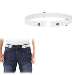 SUOSDEY No Buckle Elastic Belts for Men Women,Buckless Adjustable Invisible Stretch Belts for Jeans Pants SUOSDEY No Buckle Elastic Belts for Men Women,Buckless Adjustable Invisible Stretch Belts for Jeans Pants