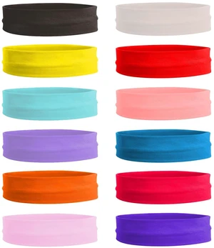 Etetevntt Yoga Headband for Women, Sports Headband for Yoga & Running, Stretch Hair Accessories Wide Band (Pack of 12) Etetevntt Yoga Headband for Women, Sports Headband for Yoga & Running, Stretch Hair Accessories Wide Band (Pack of 12)