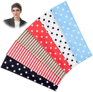 YBEATY 6 Pcs Polka Dot Headband Elastic Head Bands Soft Fabric Hairbands | Stretchy, Non Slip, Wide Wraps, Retro Trendy, Hair Styling Accessories, for Women Girls Wife Sister, Birthday Valentines Day YBEATY 6 Pcs Polka Dot Headband Elastic Head Bands Soft Fabric Hairbands | Stretchy, Non Slip, Wide Wraps, Retro Trendy, Hair Styling Accessories, for Women Girls Wife Sister, Birthday Valentines Day