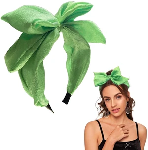 AEGYPIUS Hairband - HAIRBAND with Big Bow for Women and Girls, Green, 1 Count (Pack of 1), Plastic, 1 Piece, Stylish Hair Accessories Choice, Versatile for Any Occasion AEGYPIUS Hairband - HAIRBAND with Big Bow for Women and Girls, Green, 1 Count (Pack of 1), Plastic, 1 Piece, Stylish Hair Accessories Choice, Versatile for Any Occasion