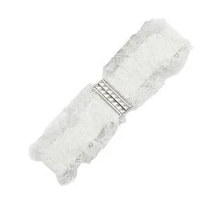 Chaungfu Women Elastic Wide Belt Lace Stretchy Wide Waist Dress Belt Fashion Cinch Stretch Waistband Retro Trendy Ladies Belt White Wrap Waist Belt, 63x8cm Chaungfu Women Elastic Wide Belt Lace Stretchy Wide Waist Dress Belt Fashion Cinch Stretch Waistband Retro Trendy Ladies Belt White Wrap Waist Belt, 63x8cm