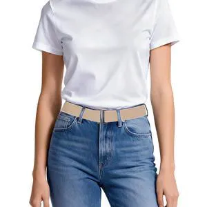 Nfijnlt Cloth Elastic Belts for Women, Stretch Women's Belt for Jeans | No Show Black Stretchy Belts for Women Adjustable Invisible Flat Buckle Waist Belt for Pants Nfijnlt Cloth Elastic Belts for Women, Stretch Women's Belt for Jeans | No Show Black Stretchy Belts for Women Adjustable Invisible Flat Buckle Waist Belt for Pants