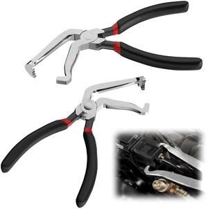 Upgraded 37960 Electrical Disconnect Pliers, 8in Automotive Tools Electrical Connector Pliers, Automotive Tools for Push Tab Style Plugs Upgraded 37960 Electrical Disconnect Pliers, 8in Automotive Tools Electrical Connector Pliers, Automotive Tools for Push Tab Style Plugs