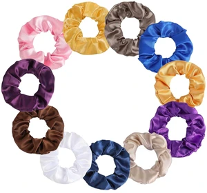 12 Pcs Scrunchies for Women,Satin Scrunchies for Women & Girls Soft Hair Ties Fashion Hair Bands Hair Bow Ropes Elastic Bracelets Ponytail Holders Hair Accessories for Women Girls (Multicolored) 12 Pcs Scrunchies for Women,Satin Scrunchies for Women & Girls Soft Hair Ties Fashion Hair Bands Hair Bow Ropes Elastic Bracelets Ponytail Holders Hair Accessories for Women Girls (Multicolored)