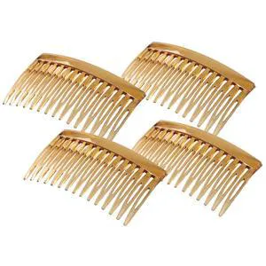 French Twist Hair Comb Set - 4PCS, Decorative Side Comb Clips for Women, Strong-hold Hair Accessories for Up-Do Styling, Bun Chignon, Perfect for Any Occasion French Twist Hair Comb Set - 4PCS, Decorative Side Comb Clips for Women, Strong-hold Hair Accessories for Up-Do Styling, Bun Chignon, Perfect for Any Occasion