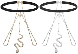 Pacrigo 2Pcs Thigh Chain Gold Leg Chain Jewerly for Women Gold Snake Charm Thigh Bracelet Party Body Chain Jewelry Pacrigo 2Pcs Thigh Chain Gold Leg Chain Jewerly for Women Gold Snake Charm Thigh Bracelet Party Body Chain Jewelry
