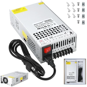 Upgraded 48V DC Power Supply 1200W 25A AC to DC Converter Switching Power Supply for Led Strip, Motor Pump, CCTV, 3D Printer, Electronic Instruments, Lab Computer Upgraded 48V DC Power Supply 1200W 25A AC to DC Converter Switching Power Supply for Led Strip, Motor Pump, CCTV, 3D Printer, Electronic Instruments, Lab Computer