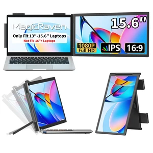 15.6" Laptop Screen Extender Portable Laptop Monitor Extender Clip-On 1080P IPS Portable Monitor for 13.3-15.6" Laptops with USB-C/HDMI Port, Plug and Play for Windows/Mac/Android/Switch/PS5/Xbox 15.6" Laptop Screen Extender Portable Laptop Monitor Extender Clip-On 1080P IPS Portable Monitor for 13.3-15.6" Laptops with USB-C/HDMI Port, Plug and Play for Windows/Mac/Android/Switch/PS5/Xbox