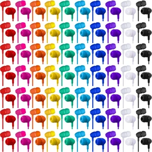 200 Pack Earbuds Bulk Earphones 3.5 mm Classroom Headphones for Adult Assorted Colors Earbud Wired Earphone Without Mic for Adult Office Home Individually Bagged(Colorful) 200 Pack Earbuds Bulk Earphones 3.5 mm Classroom Headphones for Adult Assorted Colors Earbud Wired Earphone Without Mic for Adult Office Home Individually Bagged(Colorful)
