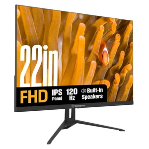 22 Inch FHD 1080P IPS 120Hz Computer & Gaming Monitor with HDR 1ms Adaptive Sync for Work or Gaming HDMI DP VGA Inputs 300 Nits Preset Game Modes HDR Built-in Speakers Eye Care Technology 22 Inch FHD 1080P IPS 120Hz Computer & Gaming Monitor with HDR 1ms Adaptive Sync for Work or Gaming HDMI DP VGA Inputs 300 Nits Preset Game Modes HDR Built-in Speakers Eye Care Technology