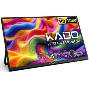 15.6 Inch FHD Portable Monitor for Laptop 1080p IPS Second Display Laptop Screen Extender 1920x1080 HDMI USB-C, 180° Kickstand for PC, Mac, Dex, Tablet, Xbox, PS4/PS5, Switch 15.6 Inch FHD Portable Monitor for Laptop 1080p IPS Second Display Laptop Screen Extender 1920x1080 HDMI USB-C, 180° Kickstand for PC, Mac, Dex, Tablet, Xbox, PS4/PS5, Switch