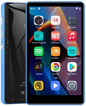 80GB MP3 Player with Bluetooth and WiFi with 2000mAh Lithium-Polymer Battery,Music Player Blue 80GB MP3 Player with Bluetooth and WiFi with 2000mAh Lithium-Polymer Battery,Music Player Blue