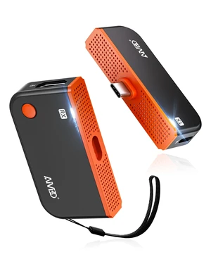 Wireless HDMI Extender, USB-C Transmitter and Receiver 328ft Range, 4K to 1080p@60Hz, 5GHz, Plug and Play, for USB-C Phones Laptops PCs Cameras, Streams to TV Projector Monitor Wireless HDMI Extender, USB-C Transmitter and Receiver 328ft Range, 4K to 1080p@60Hz, 5GHz, Plug and Play, for USB-C Phones Laptops PCs Cameras, Streams to TV Projector Monitor