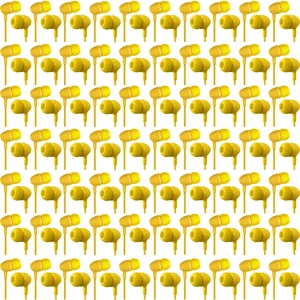 200 Pack Earbuds Bulk Earphones 3.5 mm Classroom Headphones for Adult Assorted Colors Earbud Wired Earphone Without Mic for Adult Office Home Individually Bagged(Yellow) 200 Pack Earbuds Bulk Earphones 3.5 mm Classroom Headphones for Adult Assorted Colors Earbud Wired Earphone Without Mic for Adult Office Home Individually Bagged(Yellow)