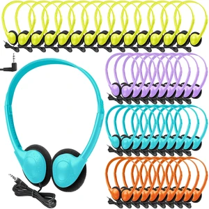 48 Pack Headphones for Classroom,Classic,Blue, Purple, Orange, Yellow 48 Pack Headphones for Classroom,Classic,Blue, Purple, Orange, Yellow