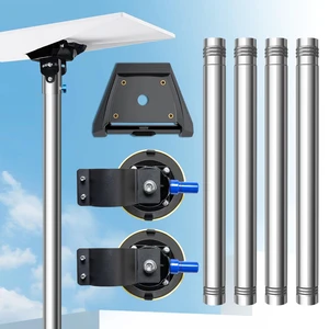 Starlink Standard 4/4X Pole Mount, Starlink Gen 3/4 Suction Cup Pole Mount 1.5'' Stainless Steel Pole, Vacuum Suction Cup Clamp, Starlink Mounting Kit Pipe Adapter Accessories, Portable, Adjustable Starlink Standard 4/4X Pole Mount, Starlink Gen 3/4 Suction Cup Pole Mount 1.5'' Stainless Steel Pole, Vacuum Suction Cup Clamp, Starlink Mounting Kit Pipe Adapter Accessories, Portable, Adjustable