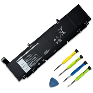 97Wh XG4K6 Battery for Dell XPS 17 9700 9710 9720 9730 Precision 5750 6-Cell 11.4V 8071mAh; Battery Replacement for Dell Precision 5760 5770 P92F P92F001 P92F003; 01RR3 001RR3 F8CPG KVPMY KRDHV 97Wh XG4K6 Battery for Dell XPS 17 9700 9710 9720 9730 Precision 5750 6-Cell 11.4V 8071mAh; Battery Replacement for Dell Precision 5760 5770 P92F P92F001 P92F003; 01RR3 001RR3 F8CPG KVPMY KRDHV