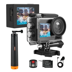 SVGo2 Underwater Camera for Swimming Pool, Beach Vacation,Snorkeling 4-in-1 floating selfie stick tripod, 98ft waterproof with case, 50MP 5X Zoom, 2x1350mAh Batteries, EIS 2.0 Dual Touch-Screen SVGo2 Underwater Camera for Swimming Pool, Beach Vacation,Snorkeling 4-in-1 floating selfie stick tripod, 98ft waterproof with case, 50MP 5X Zoom, 2x1350mAh Batteries, EIS 2.0 Dual Touch-Screen
