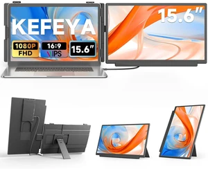 Laptop Screen Extender, FHD 1080P Laptop Monitor Extender Dual Screen, 15.6 Detachable Portable Monitor for Laptops 13-17" with USB-C/HDMI Port, Plug n Play for Windows/Mac/Android/Switch/PS5 Laptop Screen Extender, FHD 1080P Laptop Monitor Extender Dual Screen, 15.6 Detachable Portable Monitor for Laptops 13-17" with USB-C/HDMI Port, Plug n Play for Windows/Mac/Android/Switch/PS5