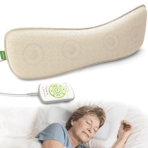 Slumber 2 - Bluetooth Pillow Speaker for Side Sleepers 4 Ultra-Flat Speakers, White Noise, Remote Control & Sleep Timer, Soft Design for Sleeping, Podcasts & Audiobooks, Beige Slumber 2 - Bluetooth Pillow Speaker for Side Sleepers 4 Ultra-Flat Speakers, White Noise, Remote Control & Sleep Timer, Soft Design for Sleeping, Podcasts & Audiobooks, Beige