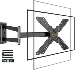 Full Motion Corner TV Wall Mount for 32-75" TVs Holds 110 lbs 33" Long Extension Arm with Landscape to Portrait Rotation, Swivel & Tilt,Vertical Rotating TV Mount,Max VESA 600x400mm Full Motion Corner TV Wall Mount for 32-75" TVs Holds 110 lbs 33" Long Extension Arm with Landscape to Portrait Rotation, Swivel & Tilt,Vertical Rotating TV Mount,Max VESA 600x400mm