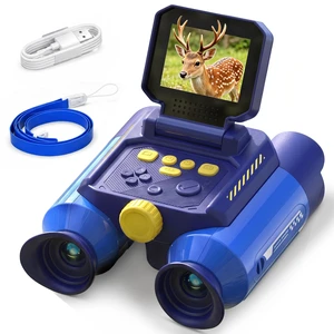 Binoculars for Kids with Night Vision Camera, 2.4 IPS Screen Kids Telescope 10X Optical Zoom Magic Adventures Binoculars, 48MP Photo & 1080P Video, STEM Outdoor Toy Gifts for 412 Year Old Boys Girls Binoculars for Kids with Night Vision Camera, 2.4 IPS Screen Kids Telescope 10X Optical Zoom Magic Adventures Binoculars, 48MP Photo & 1080P Video, STEM Outdoor Toy Gifts for 412 Year Old Boys Girls