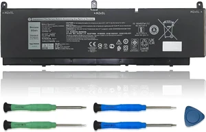 PKWVM Laptop Battery Replacement for Dell Precision 7550 7750 7760 7560 Series C903V CR72X 0CR72X 0447VR 068N03 11.4V 7922mAh 95Wh PKWVM Laptop Battery Replacement for Dell Precision 7550 7750 7760 7560 Series C903V CR72X 0CR72X 0447VR 068N03 11.4V 7922mAh 95Wh