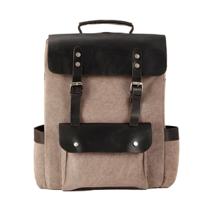 Vintage Canvas Rucksack Backpack Vintage Canvas Backpack with Leather Trim, Fits Laptop and Essentials for Travel and Daily Carry, a Classic Gift Vintage Canvas Rucksack Backpack Vintage Canvas Backpack with Leather Trim, Fits Laptop and Essentials for Travel and Daily Carry, a Classic Gift