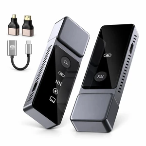 2026 Wireless HDMI Transmitter and Receiver 1080P@60Hz Ultra-Low Latency 5GHz Wireless HDMI, Plug & Play, 4K Decode, <0.01s Latency, Up to 165ft Range. Includes USB-C, Mini & Micro Adapter 2026 Wireless HDMI Transmitter and Receiver 1080P@60Hz Ultra-Low Latency 5GHz Wireless HDMI, Plug & Play, 4K Decode, <0.01s Latency, Up to 165ft Range. Includes USB-C, Mini & Micro Adapter