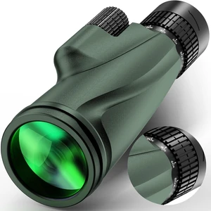 Monocular Telescope 80x100 Wide Field HD Monoculars for Adults with Tripod & Phone Adapter Perfect for Bird Watching Hiking & Outdoor Activities -Green Monocular Telescope 80x100 Wide Field HD Monoculars for Adults with Tripod & Phone Adapter Perfect for Bird Watching Hiking & Outdoor Activities -Green