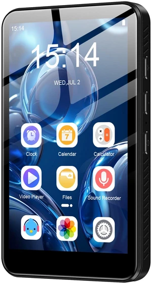 D08 MP3 Player with Bluetooth and WiFi, 32GB MP3 & MP4 Players with 4" Touchscreen HD Speaker,Android 13 Music Players w/Spotify Kids,Pandora, Audible, Music, Play Store, FM Radio Black D08 MP3 Player with Bluetooth and WiFi, 32GB MP3 & MP4 Players with 4" Touchscreen HD Speaker,Android 13 Music Players w/Spotify Kids,Pandora, Audible, Music, Play Store, FM Radio Black