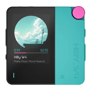 W4 Bluetooth Headphone Amplifier USB DAC, BT 5.4 & NFC, aptX Lossless LDAC, Dual DAC, DSD512 PCM 768kHz, 2-Inch Touch Screen, CVC Noise Reduction, 3.5mm & 4.4mm Balanced Output W4 Bluetooth Headphone Amplifier USB DAC, BT 5.4 & NFC, aptX Lossless LDAC, Dual DAC, DSD512 PCM 768kHz, 2-Inch Touch Screen, CVC Noise Reduction, 3.5mm & 4.4mm Balanced Output