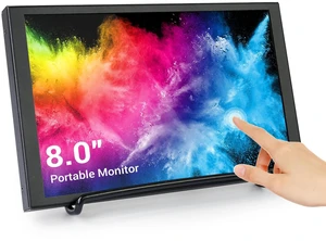 8 Inch Touchscreen Monitor, 1280x800 IPS LCD HD Display with Stand, Portable Capacitive Touch Screen Compatible for Raspberry Pi 3/4/5, Win 11/10/8/7, Jetson Nano, laptops, Game Consoles 8 Inch Touchscreen Monitor, 1280x800 IPS LCD HD Display with Stand, Portable Capacitive Touch Screen Compatible for Raspberry Pi 3/4/5, Win 11/10/8/7, Jetson Nano, laptops, Game Consoles